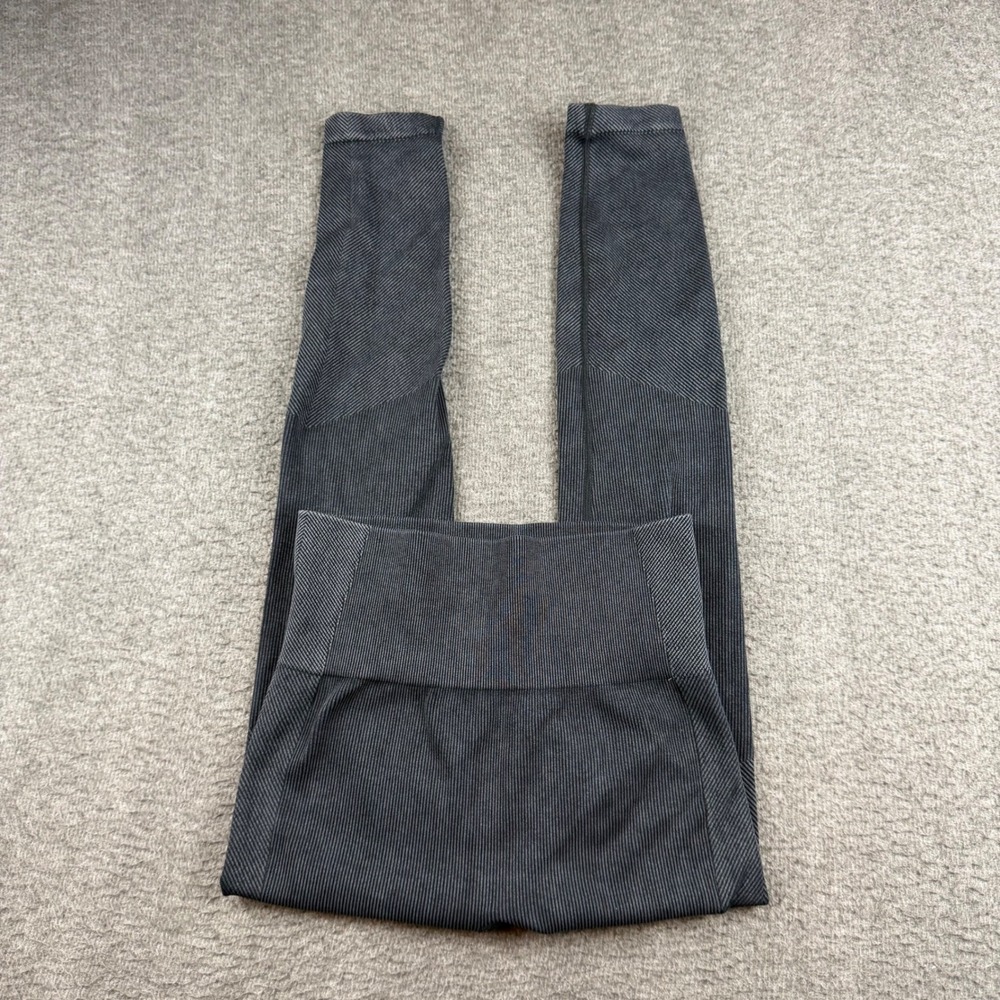 JoyLab Leggings Women's Extra Small Charcoal Grey Ribbed High Rise Yoga‎ Pants